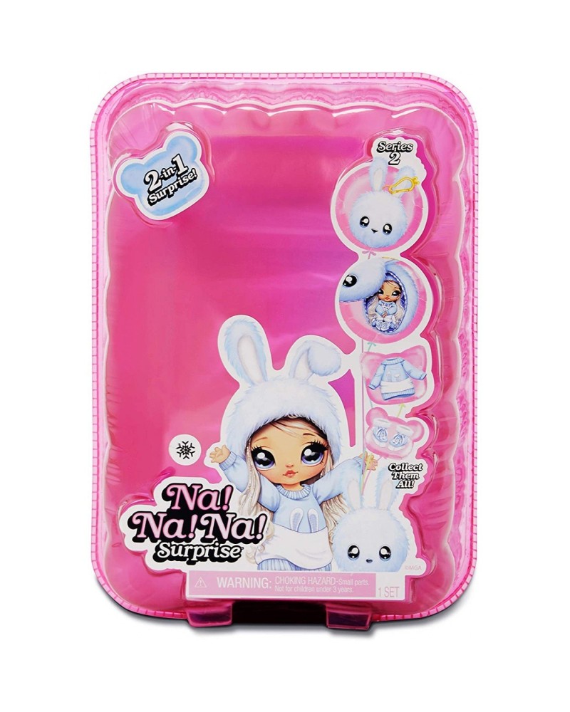 Na ! Na ! Na ! Surprise, Pom Doll 2en1 avec Peluche 10cm et poupée ...