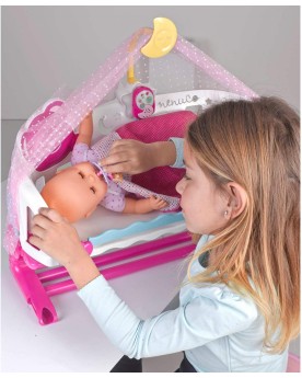 Nenuco - Poupon et Berceau, Dort avec Moi et Son Baby Monitor, Mult...