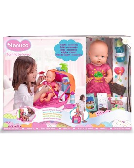 Nenuco - 700013791 - Poupée - mon Compagnon de Voyage - FLASH JOUET