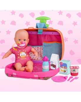 Nenuco - 700013791 - Poupée - mon Compagnon de Voyage - FLASH JOUET