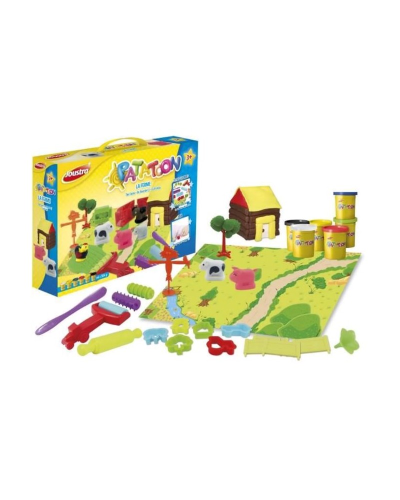 JOUSTRA - Patatoon - Pâte à modeler La Ferme - FLASH JOUET