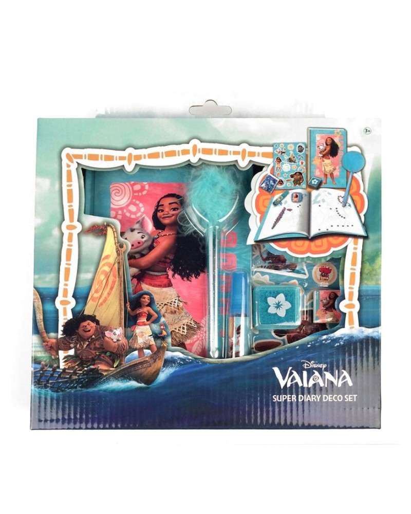 Cree ton Propre journal intime Vaiana - FLASH JOUET