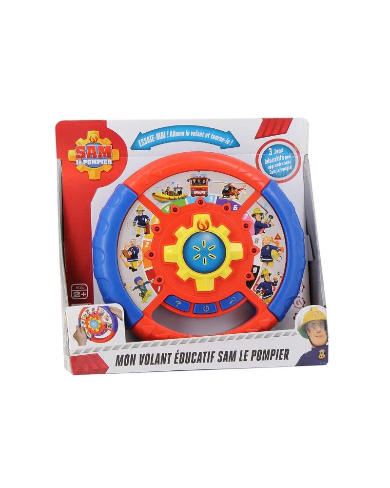 Roue Educative Sam Le Pompier - FLASH JOUET