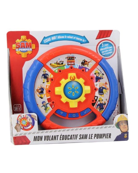 Roue Educative Sam Le Pompier - FLASH JOUET