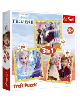 puzzle 3en1 la reine des...