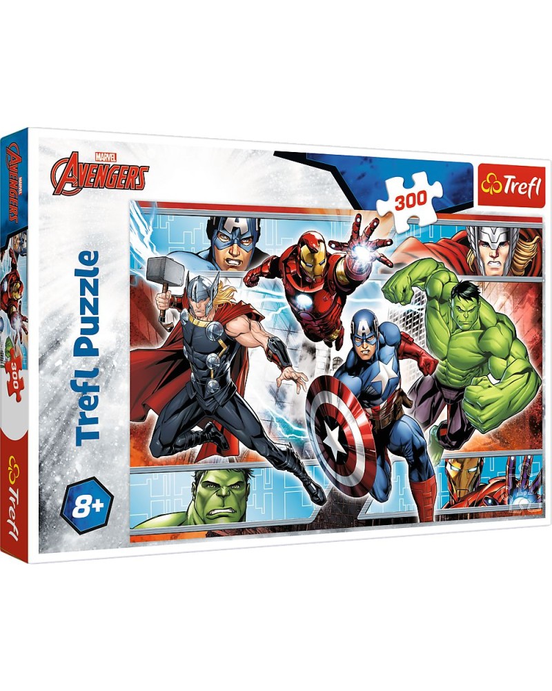 puzzle 300pcs avengers marvel - FLASH JOUET