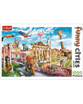 PUZZLE 1000PCS FUNNY CITIES...