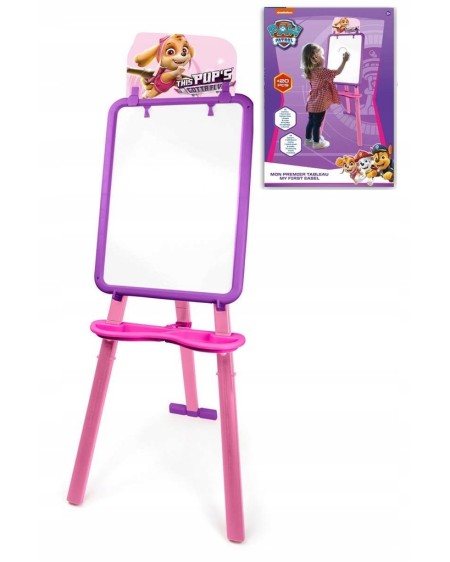 TABLEAU DOUBLE FACE PAW PATROL FILLE - FLASH JOUET