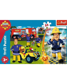 puzzle 24pcs sam le pompier