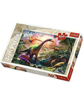 puzzle 100pcs dinosaure