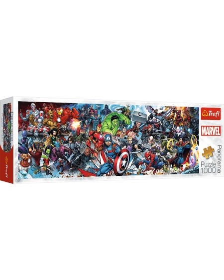 puzzle 1000pcs marvel panorama - FLASH JOUET