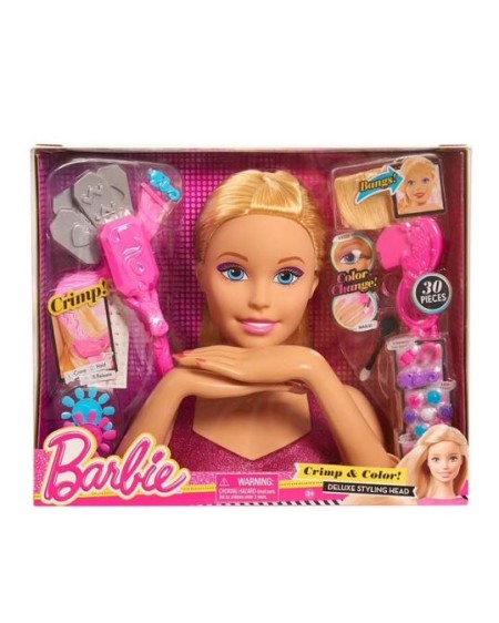 Tête à Coiffer Barbie Deluxe Giochi - FLASH JOUET