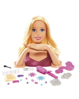 Tête à Coiffer Barbie Deluxe Giochi - FLASH JOUET