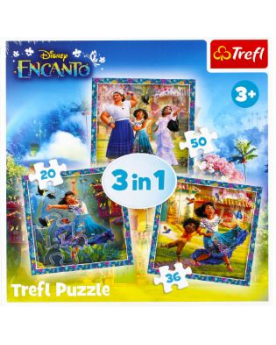 Puzzle 3 en 1 Disney Encanto
