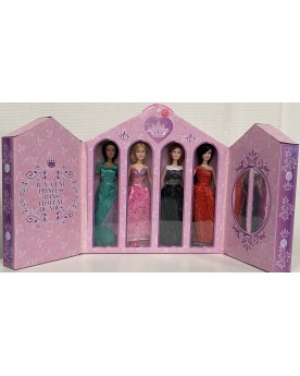 Coffret Poupées 8 princesses + Musique - FLASH JOUET
