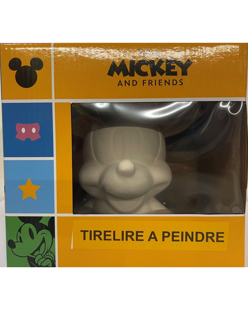 Tirelire à peindre Mickey - FLASH JOUET