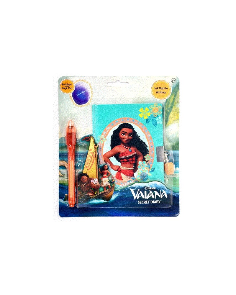 Journal intime avec cadenas et stylo a encre invisible Vaiana - FLA...