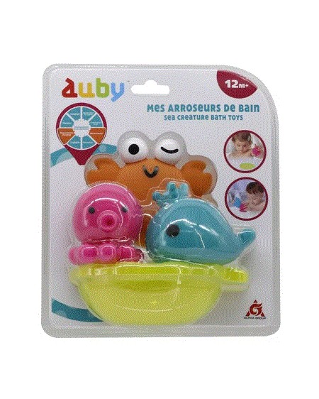 AUBY - MES ARROSEURS DE BAIN MARINS - FLASH JOUET