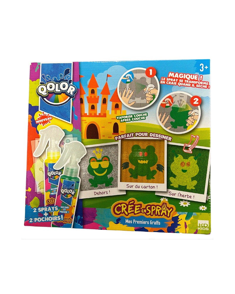 QOLOR SPRAY - FLASH JOUET