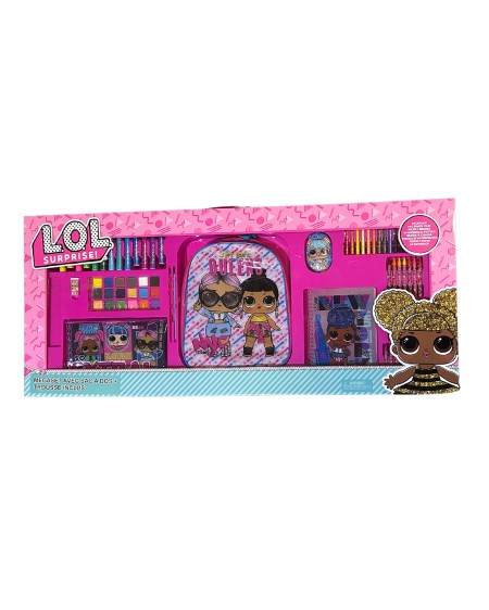 Méga set coloriage avec sac à dos LOL SURPRISE