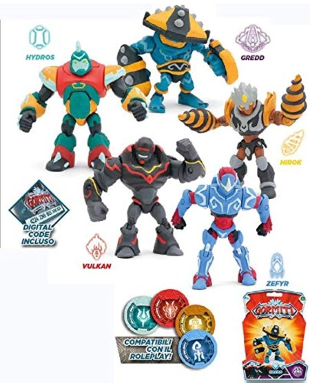 Gormiti - Figurine articulée de 8 cm