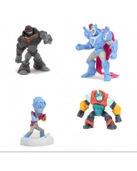 Gormiti - Blister de 4 personnages de 5 cm