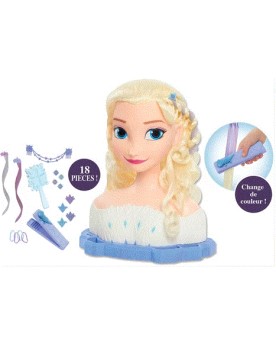 Tête à Coiffer Deluxe Elsa - La Reine des Neiges 2