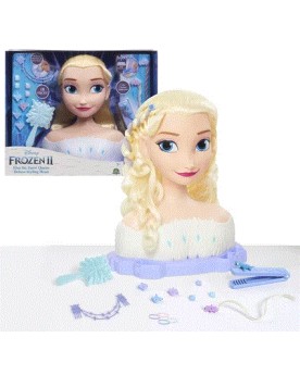 Tête à Coiffer Deluxe Elsa - La Reine des Neiges 2