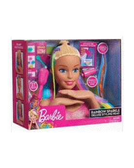 Tête à Coiffer Barbie Rainbow Sparkle
