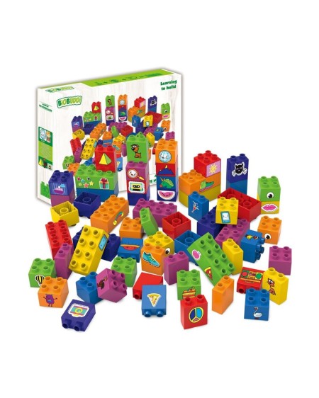 BiOBUDDi Jeu de Construction éducatif , 60 pcs.