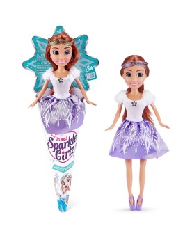 ZURU - Cône de crème glacée Sparkle Girlz Winter Princess