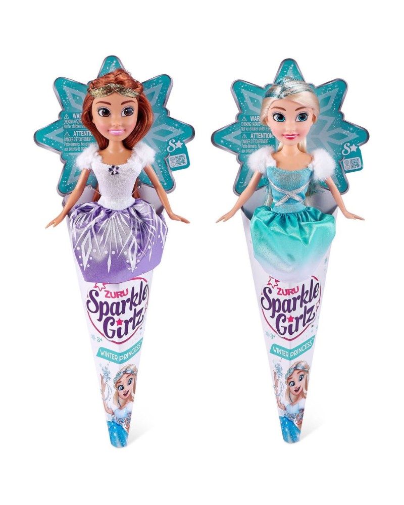 ZURU - Cône de crème glacée Sparkle Girlz Winter Princess