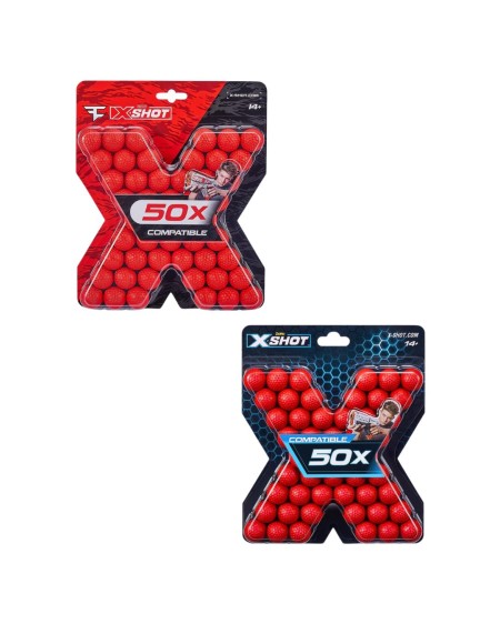 50 RECHARGES BILLES XSHOT
