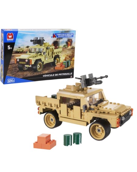 VEHICULE DE PATROUILLE - 324 PIECES