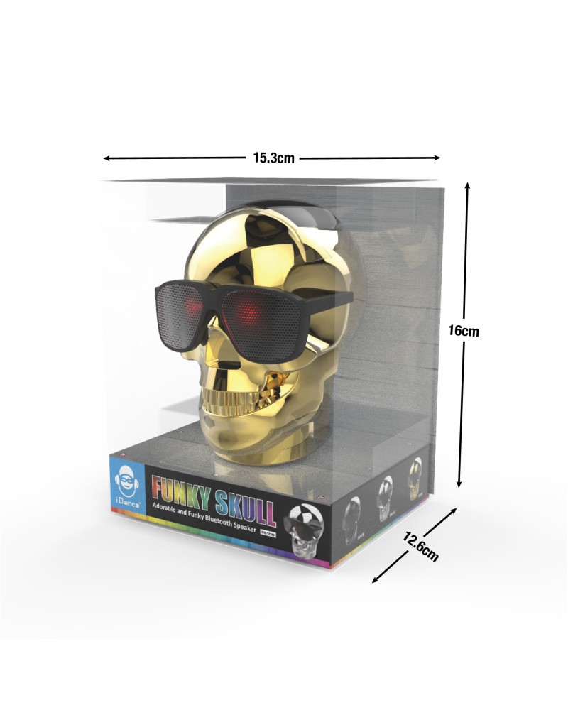 Enceinte design Funky Skull PM