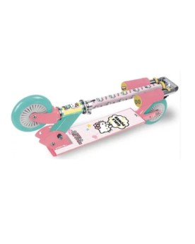 Trottinette 2 roues Hello Kitty