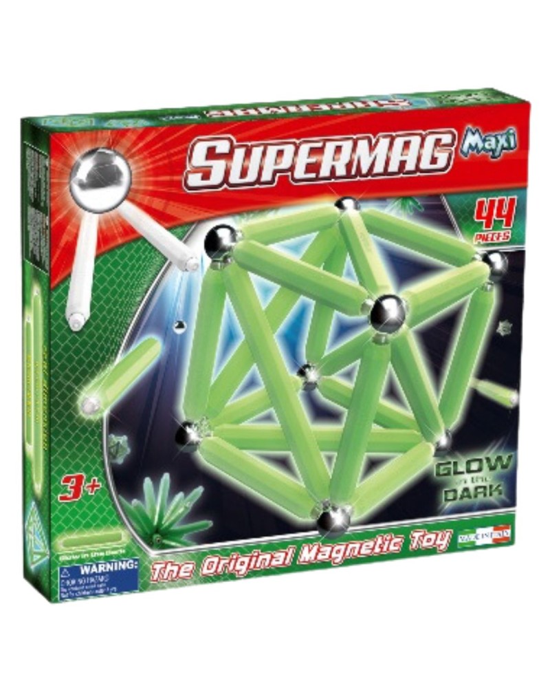 SUPERMAG 44 PCS GLOW DARK