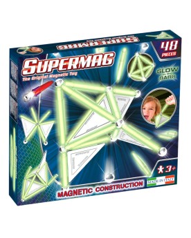 SUPERMAG 48 PCS GLOW DARK