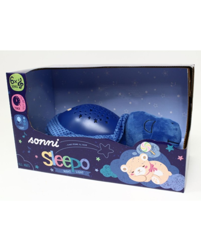 Veilleuse musicale et lumineuse etoile Sonni tortue