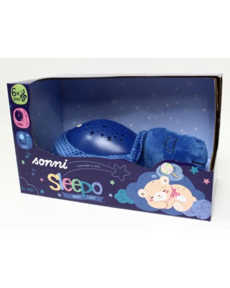 Veilleuse musicale et lumineuse etoile Sonni tortue