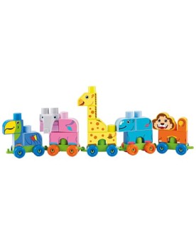 Abrick - Coffret Train Du Zoo