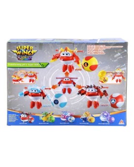 SuperWings Transforming + 3 Super balles
