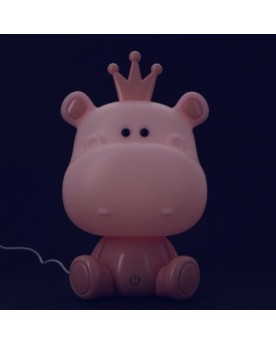 Veilleuse Hippopotame LED 23cm