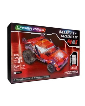 LASER PEGS - VEHICULE ROUGE - 4 EN 1 -