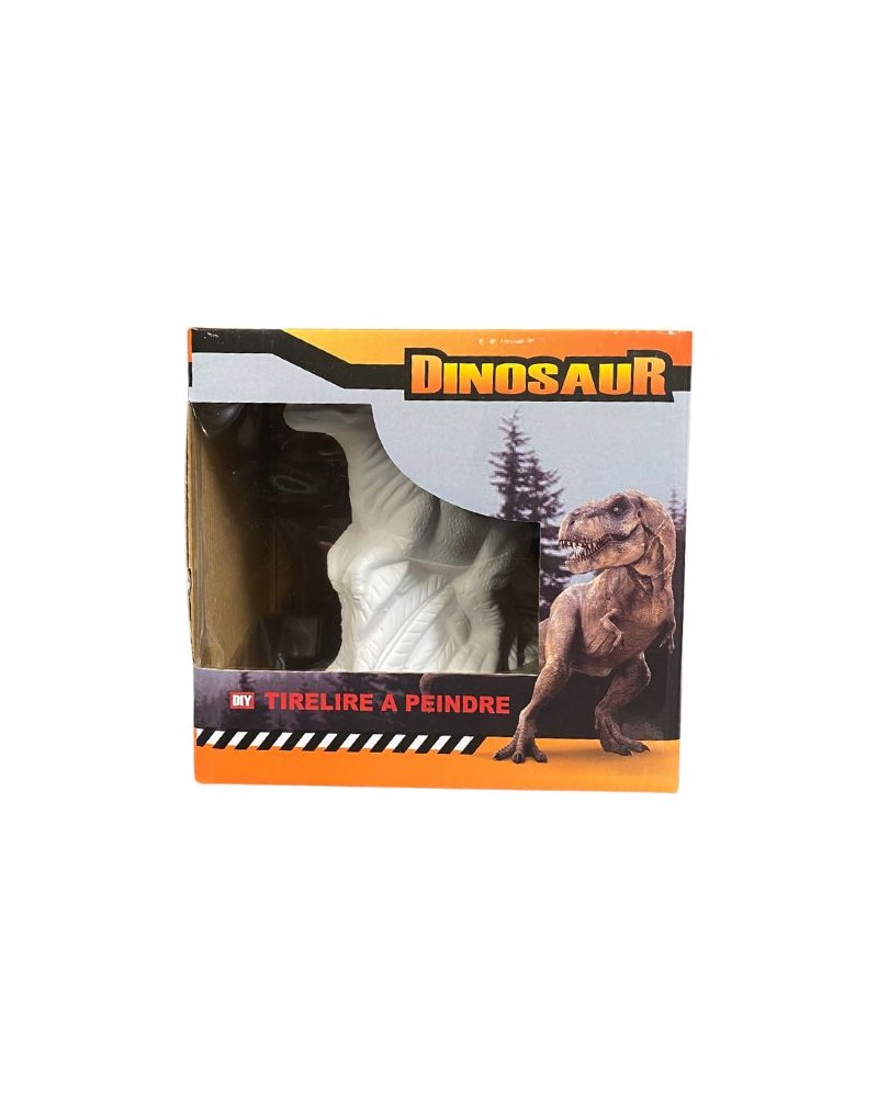 Tirelire à Peindre Dinosaure