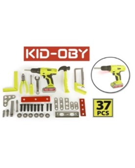 VALISE A OUTILS DE BRICOLAGE 37 PCS