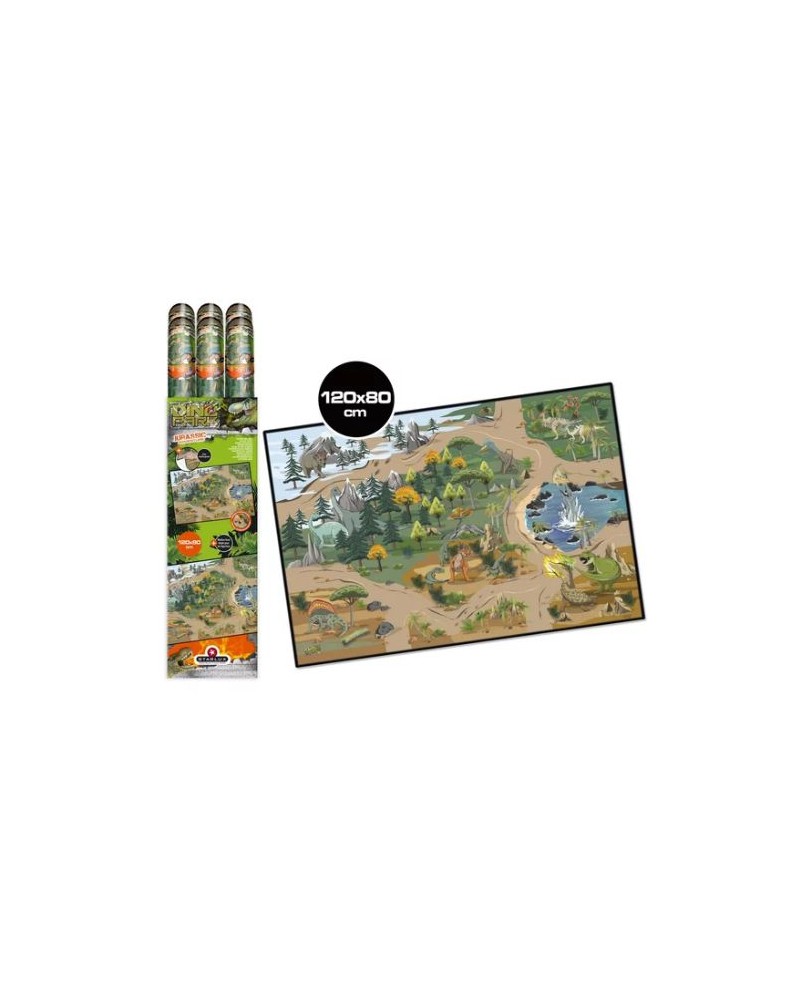 TAPIS DINOSAURE 120 X 80 CM