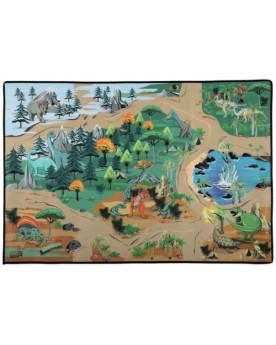 TAPIS DINOSAURE 120 X 80 CM