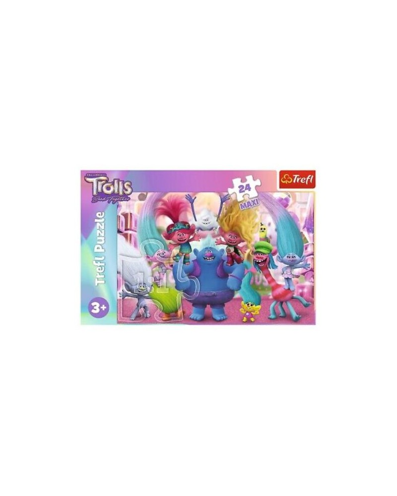 Puzzles - Universal Trolls 3 - 24pcs