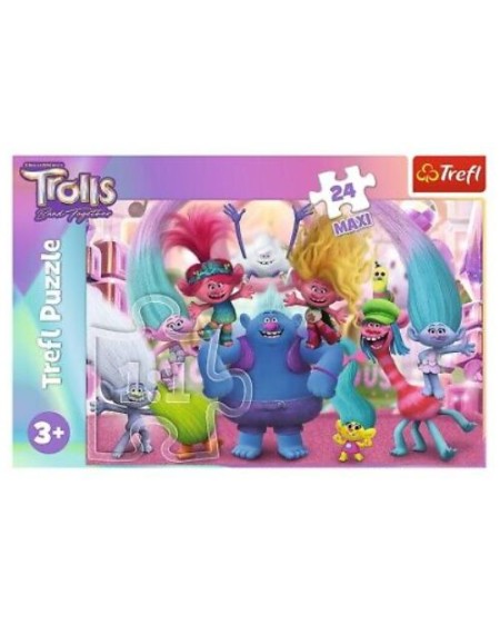 Puzzles - Universal Trolls 3 - 24pcs